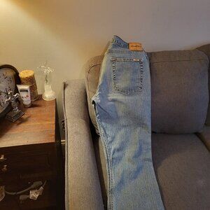 Levi Strauss blue jeans, size 14